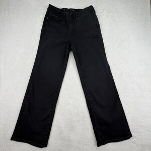 ATHLETA Flex Kick Flare Black Jeans Women's Sz 6